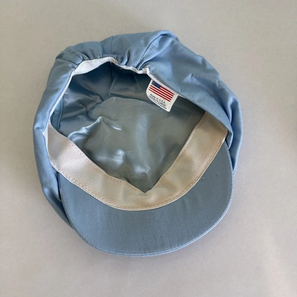 Walt Disney Golf Cap Hat Newsboy Embroidered Mickey Made in the USA VTG L/XL Two